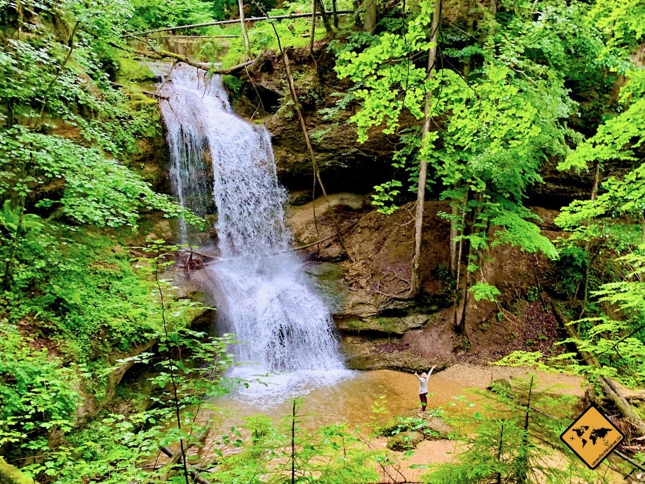 Allgäu Sehenswürdigkeiten Hasenreuter Wasserfall