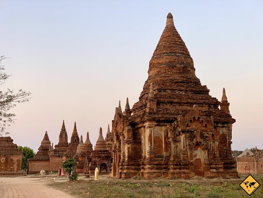 Alte Pagoden Bagan Myanmar