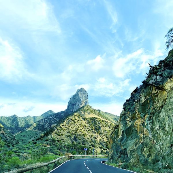 Anfahrt Vallehermoso Roque Cano