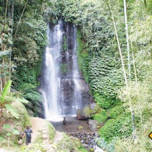 Auf Bali kannst du während deiner Bali Rundreise viele Wasserfälle bewundern