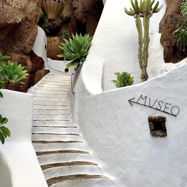 Aufgang Museum LagOmar Lanzarote