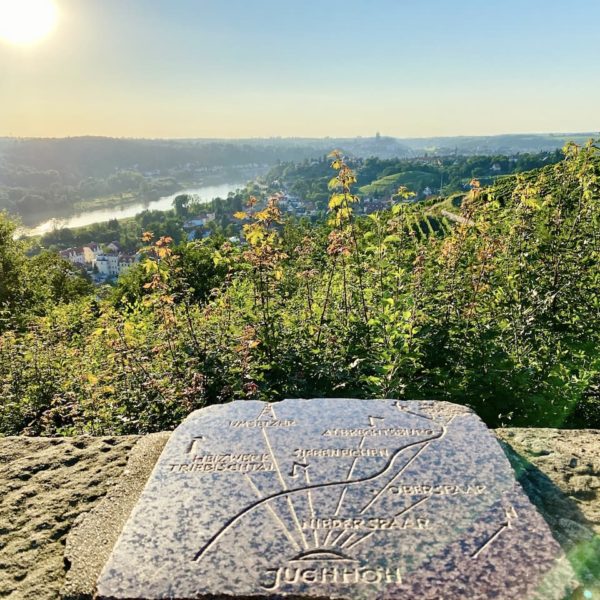 Ausblick Meißen Aussichtspunkt Juchhöh Spaargebirge