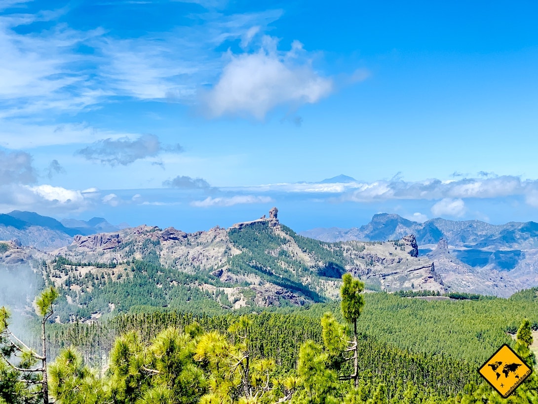 Ausblick Pico de las Nieves Gran Canaria Sehenswürdigkeiten