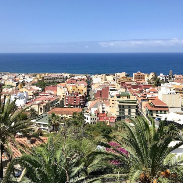 Ausblick Puerto de la Cruz Parque Taoro