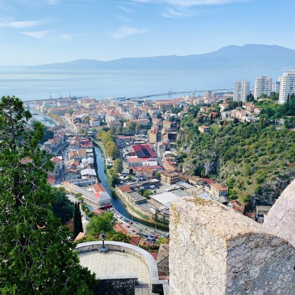 Ausblick Rijeka Trsat Castle