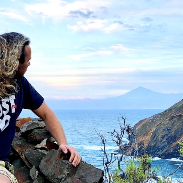 Ausblick Teneriffa oberhalb des Playa de la Sepultura