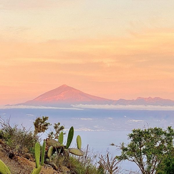 Ausblick Teneriffa vom Montaña El Cepo