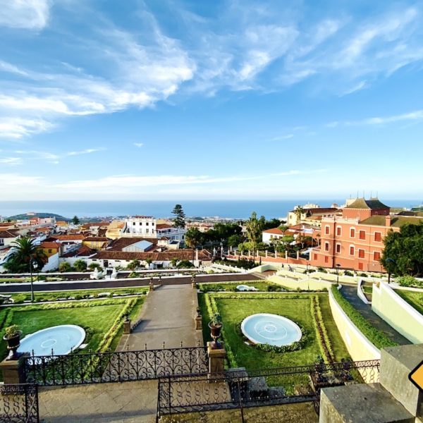 Ausblick Victoria Garden La Orotava Teneriffa