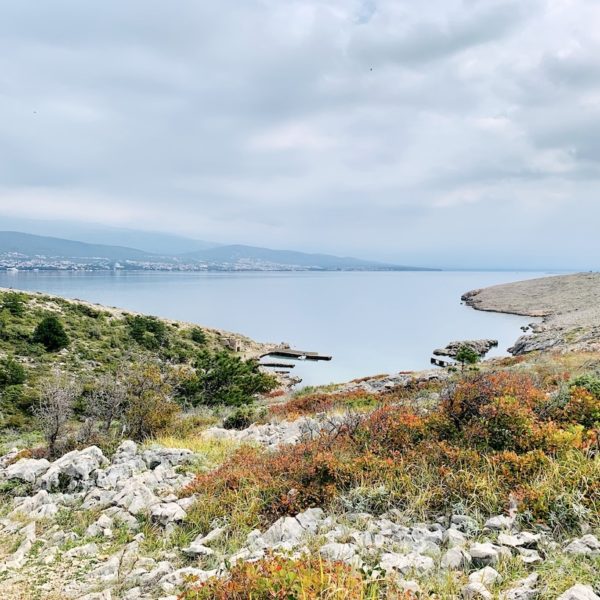 Ausblick Wanderweg Krk Island