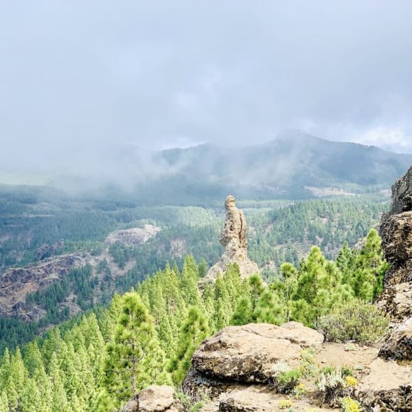 Ausblick Wolken Roque Nublo