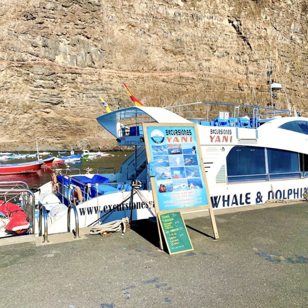 Ausflugsboot Hafen Valle Gran Rey
