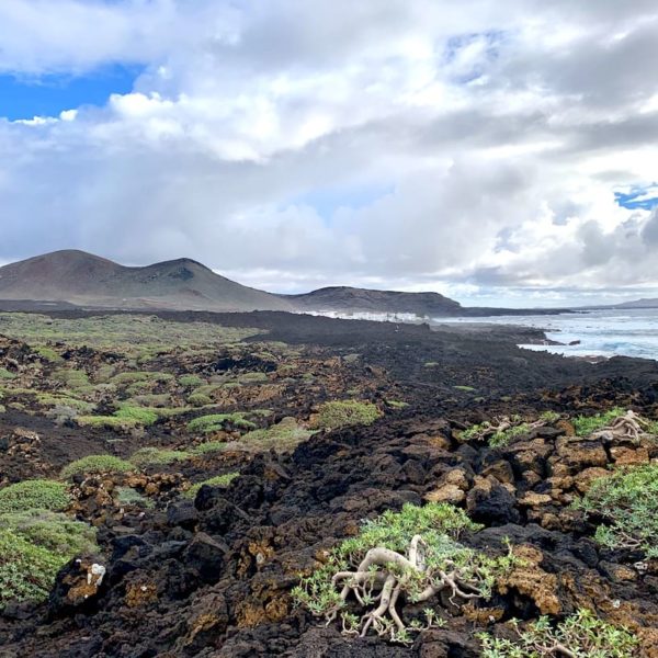 Ausflugsziel auf Lanzarote El Golfo Wanderung