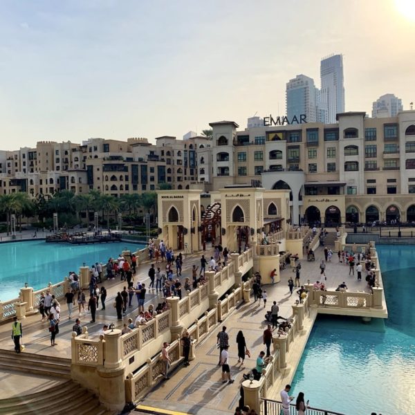 Außenbereich Dubai Mall