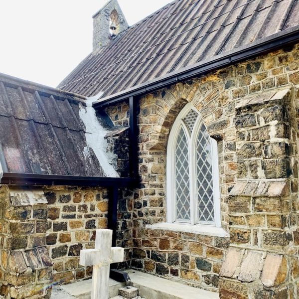 Außenmauer Christ Church Warleigh Hatton