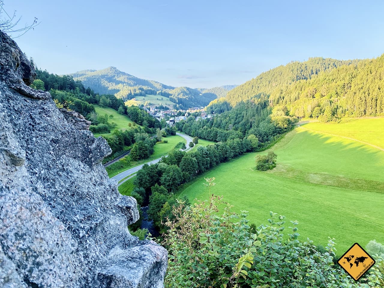 Aussicht Ruine Schenkenburg Schenkenzell