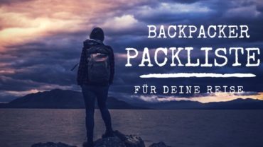 Backpacker Packliste zum Abhaken & Ausdrucken für Australien, Thailand, Neuseeland, Bali u.v.m.