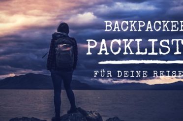 Backpacker Packliste zum Abhaken & Ausdrucken für Australien, Thailand, Neuseeland, Bali u.v.m.