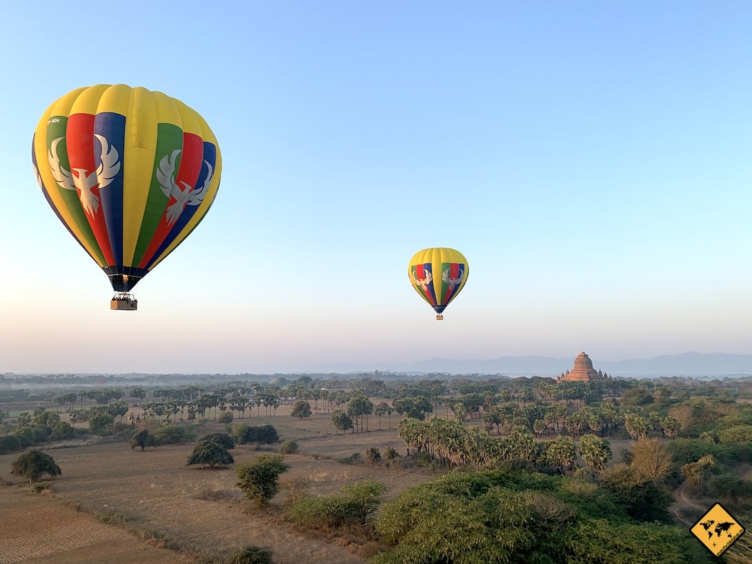 Bagan Highlights Ballonfahrt