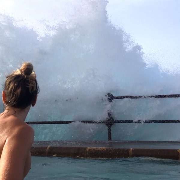 Bajamar Teneriffa Naturpool Wellen
