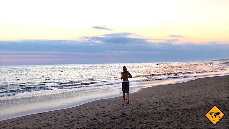Bali Aktivitäten Joggen