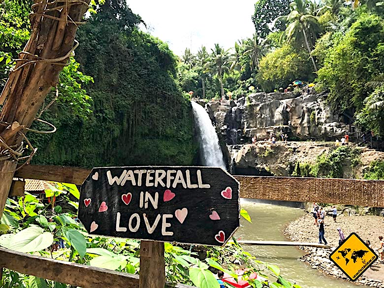 Bali Ausflüge Tegenungan Waterfall