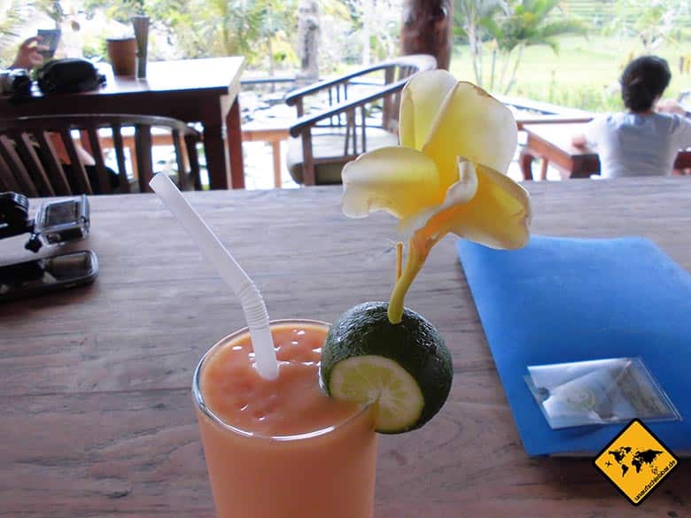 Bali Essen - balinesische Küche - Smoothie vegan