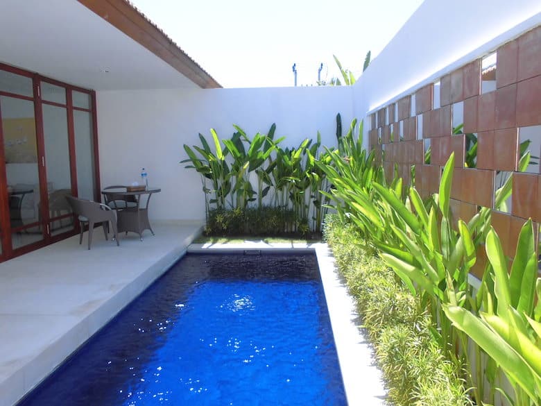 Bali Flitterwochen Privatpool