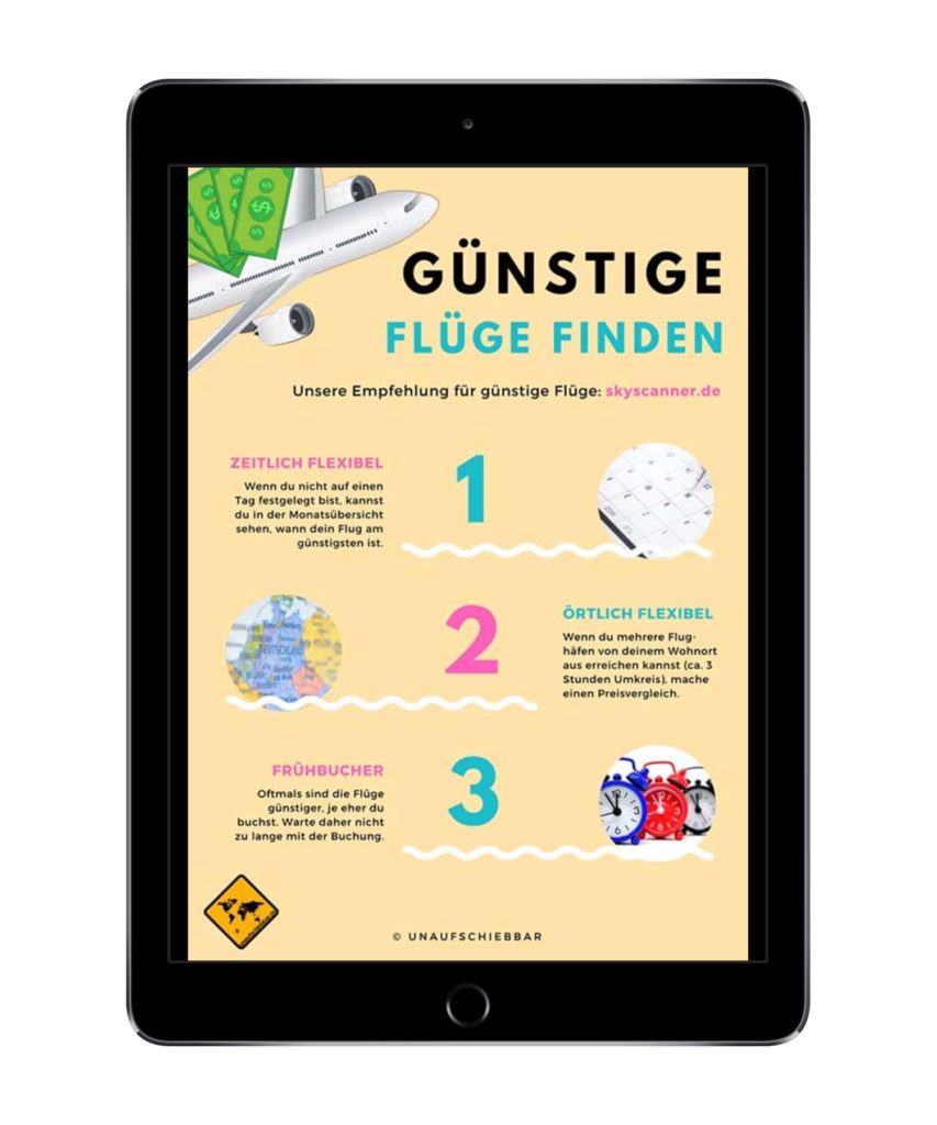 Bali Lombok Rundreise Reiseführer - Günstige Flüge finden iPad