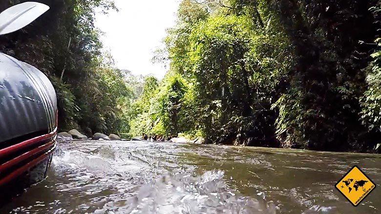 Bali Rafting Bali - seitliche Ansicht