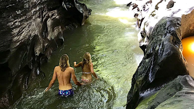 Bali interessante Orte Hidden Canyon