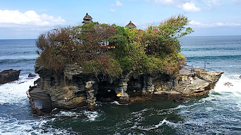 Bali interessante Orte Tanah Lot Tempel