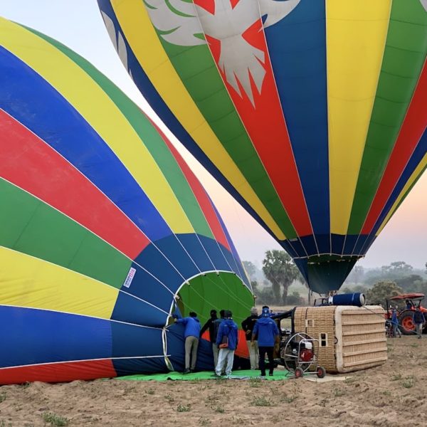 Ballonflug Bagan Heißluftballons