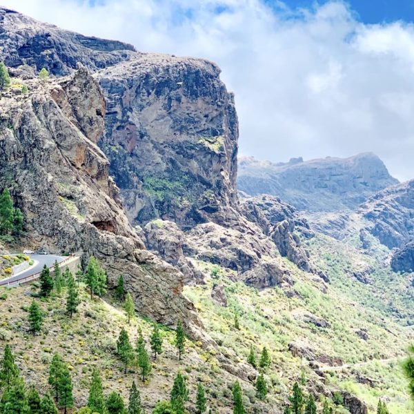 Berge Gran Canaria GC-600 Anfahrt Roque Nublo