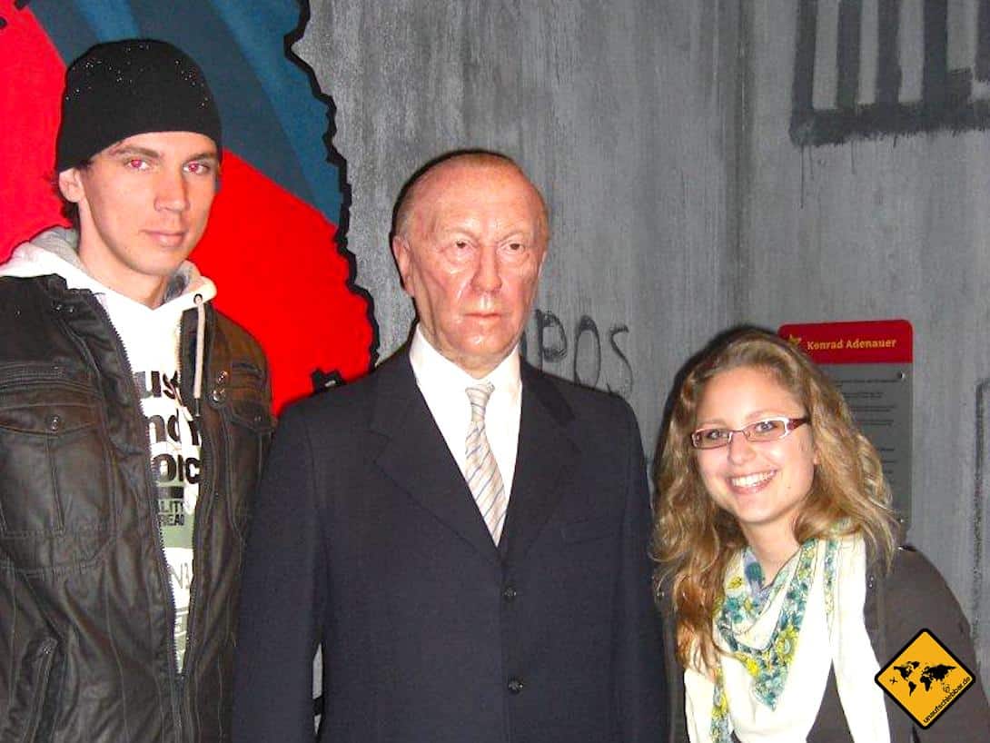 Berlin Madame Tussauds Figuren Konrad Adenauer