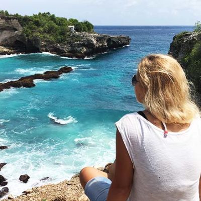 Blue Lagoon Ceningan Ausblick