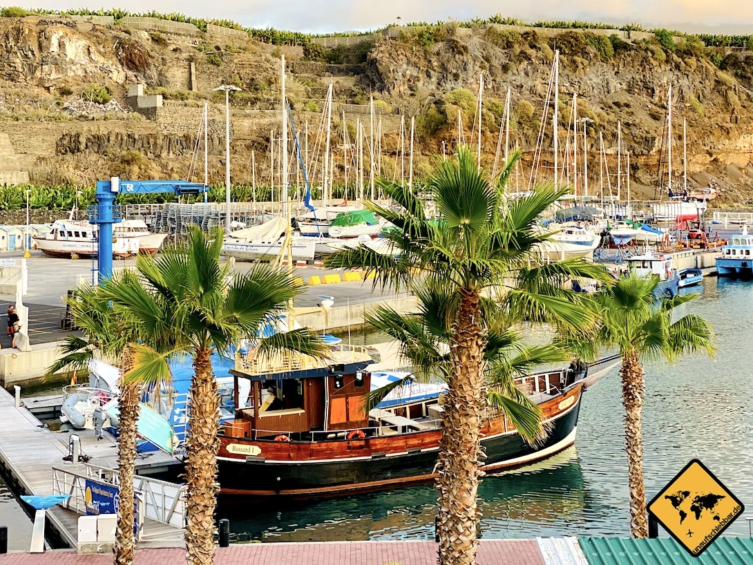 Boot Hafen Tazacorte