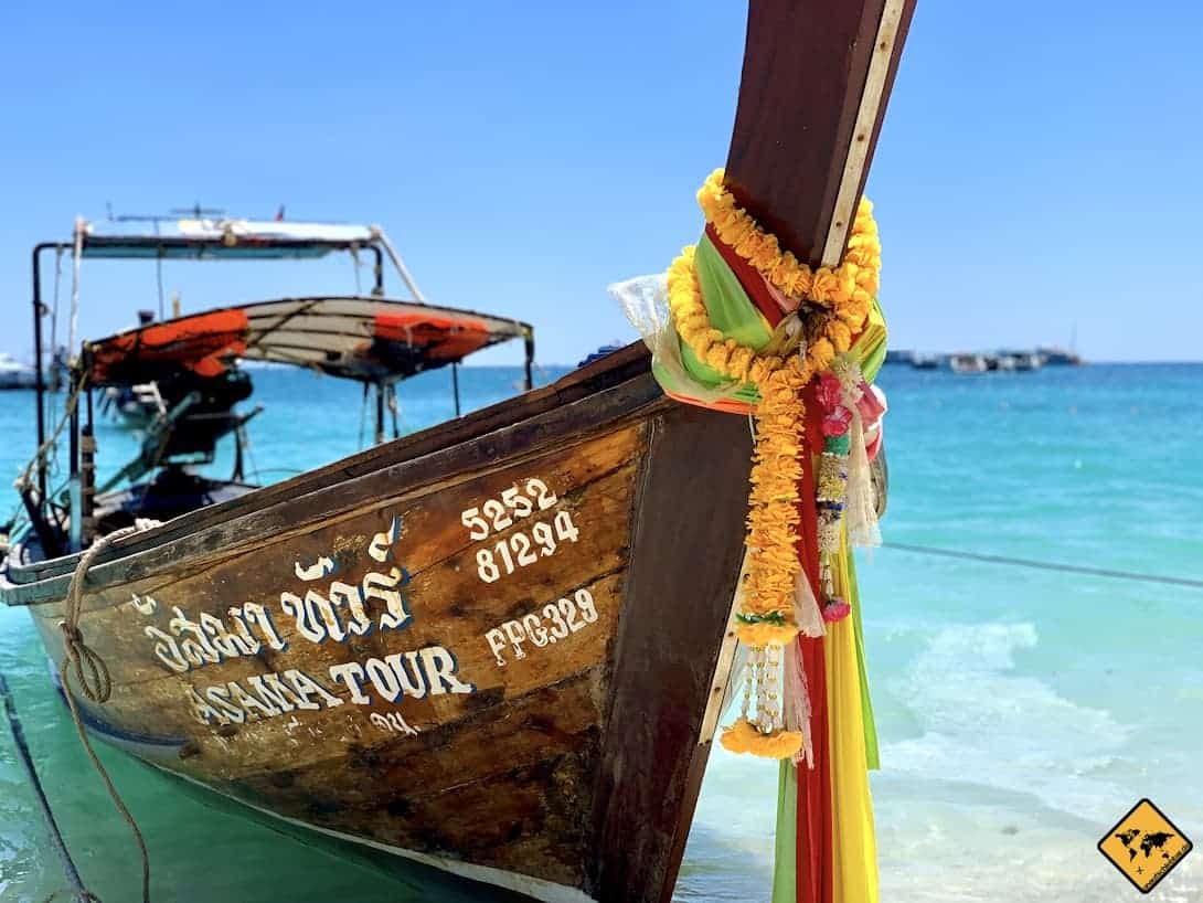 Boot Koh Phi Phi Don Thailand