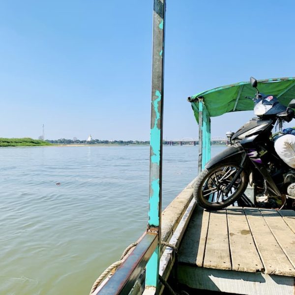Bootfahrt Myitnge Fluss nach Inwa