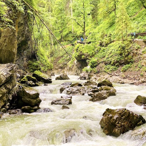 Breitach im Sommer