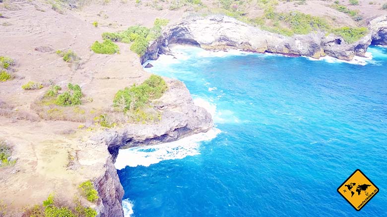 Broken Bay Nusa Penida Steilküste