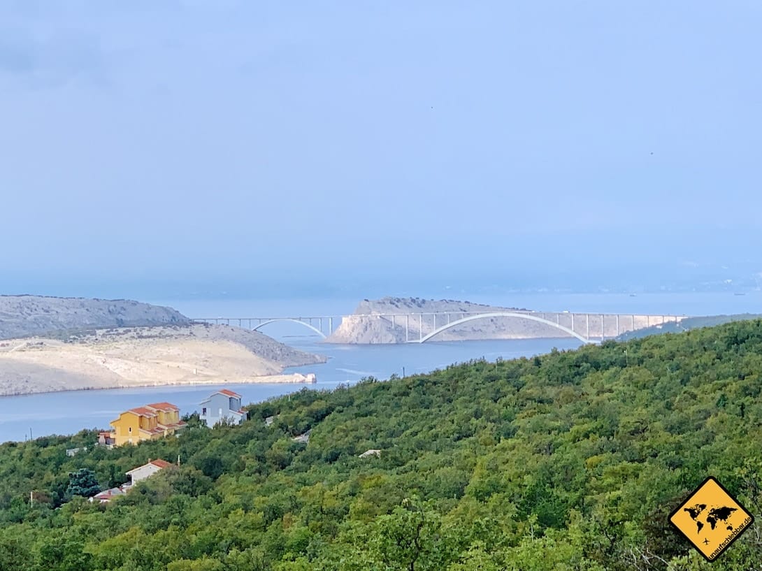 Brücke Insel Krk Überfahrt