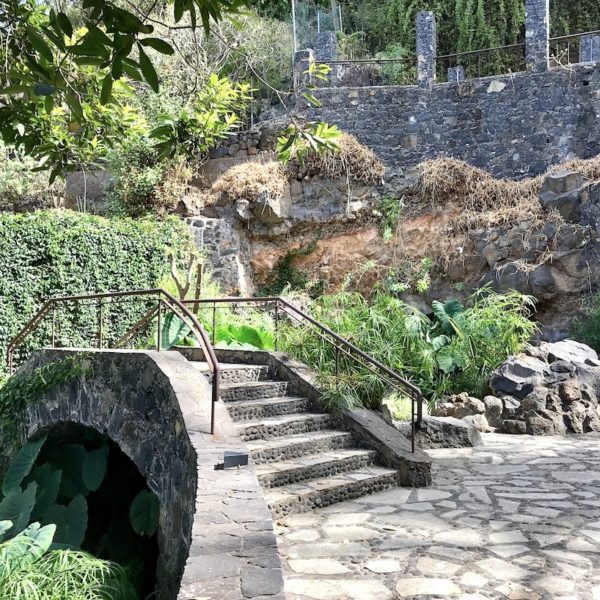 Brücke Parque Los Lavaderos El Sauzal Teneriffa