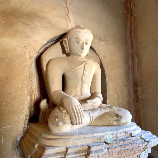 Buddha Figur Paya Thone Zu Tempel Bagan Myanmar