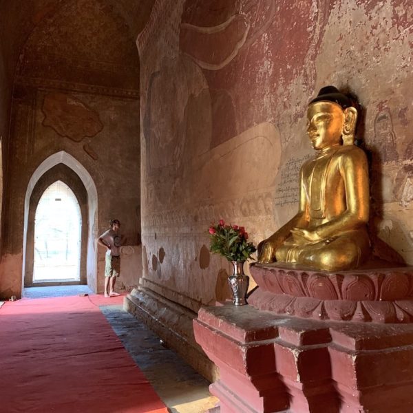 Buddha Gang Bagan Sulamani Tempel