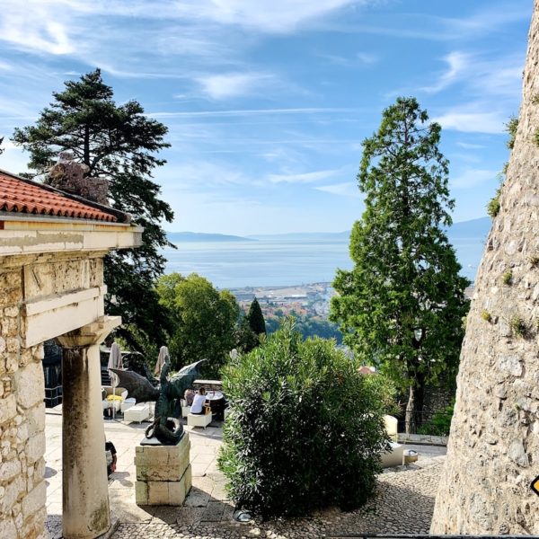 Burgmauer Ausblick Rijeka