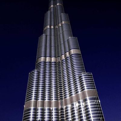 Burj Khalifa Besichtigung bei Nacht