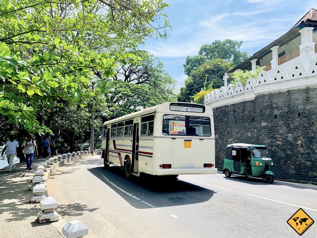 Bus fahren Kandy Sri Lanka