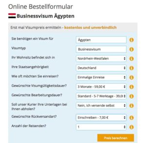 Visum Ägypten beantragen (online) - alle Infos zu Kosten, Preis & Dauer