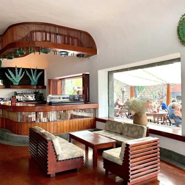 Caféteria Innenbereich Jardín de Cactus Lanzarote
