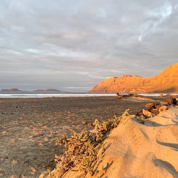 Caleta de Famara Sandstrand Lanzarote